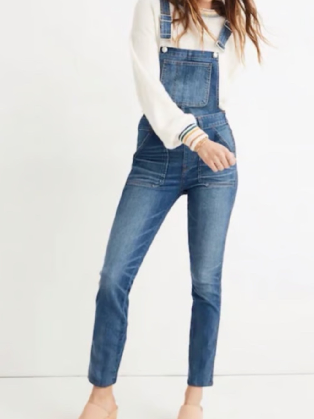 Stretchy Skinny Overalls!